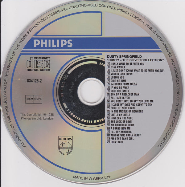 Dusty Springfield - Dusty - The Silver Collection - CD image 7
