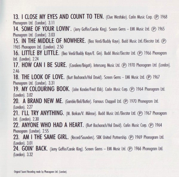 Dusty Springfield - Dusty - The Silver Collection - CD image 9
