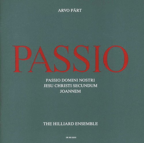 Arvo Part - Passio - CD image 1