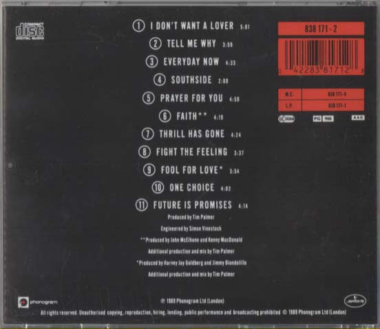 Texas - Southside - Used CD image 4
