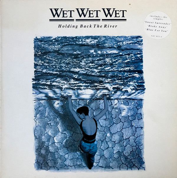 Wet Wet Wet - Holding Back The River - Used Vinyl Record image 1