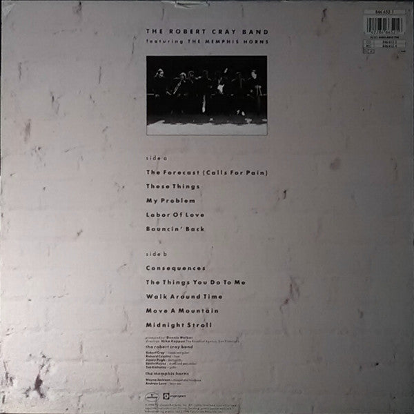 Robert Cray - Midnight Stroll - Used Vinyl Record image 2