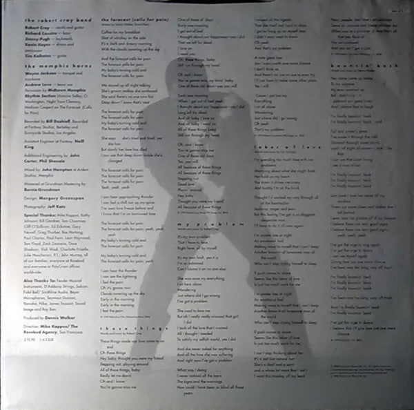 Robert Cray - Midnight Stroll - Used Vinyl Record image 5