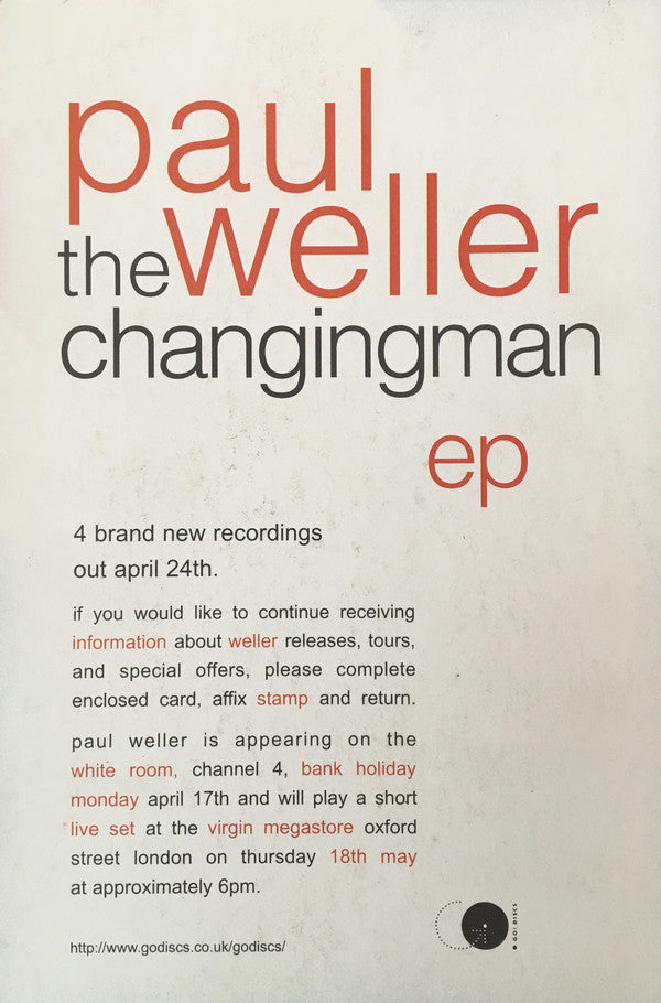 Paul Weller - Changingman - Used CD image 5
