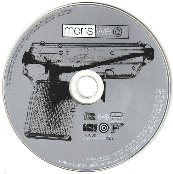 Menswear - Being Brave - Used CD image 5