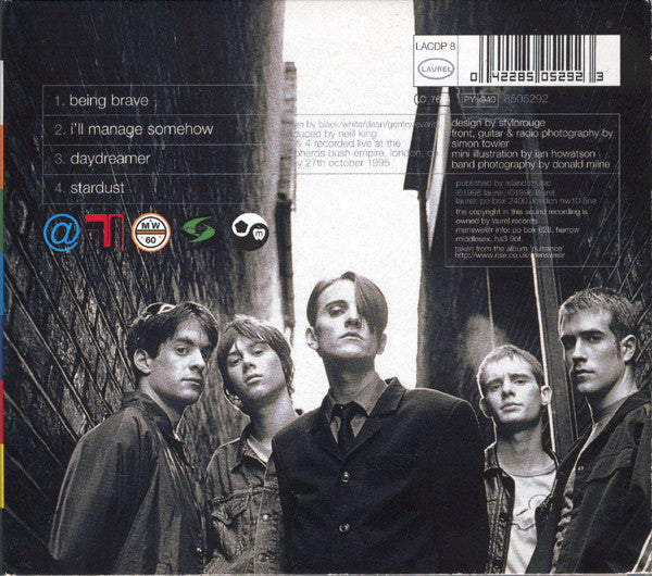 Menswear - Being Brave - Used CD image 2