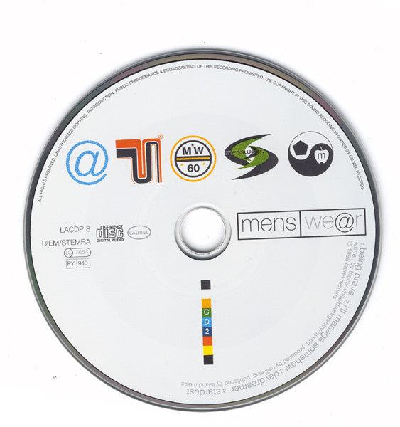 Menswear - Being Brave - Used CD image 8