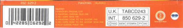 Pianoman - Blurred - Used CD image 4