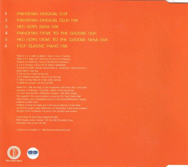 Pianoman - Blurred - Used CD image 7