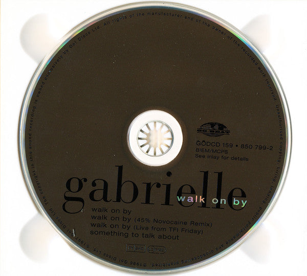 Gabrielle - Walk On By - Used CD image 3