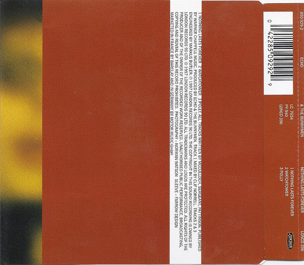 Echo & The Bunnymen - Nothing Lasts Forever - Used CD image 2