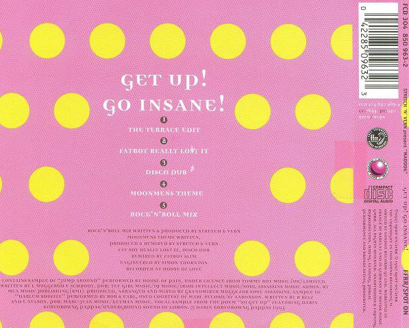 Stretch & Vern - Get Up! Go Insane! - Used CD image 5