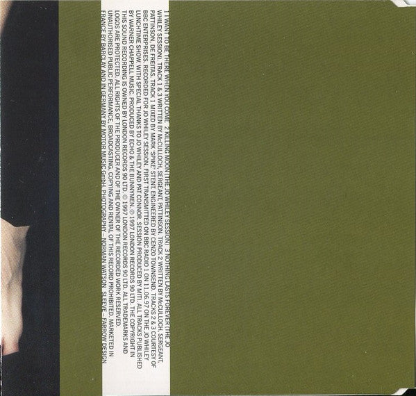 Echo & The Bunnymen - I Want To Be There When You Come - Used CD image 2