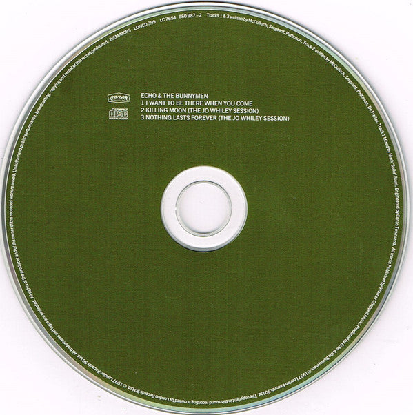 Echo & The Bunnymen - I Want To Be There When You Come - Used CD image 4