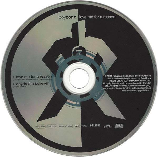 Boyzone - Love Me For A Reason - Used CD image 7