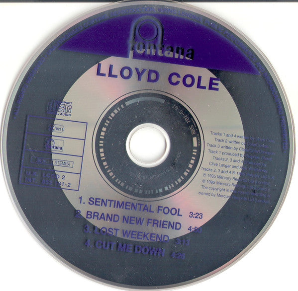 Lloyd Cole - Sentimental Fool - Used CD image 7