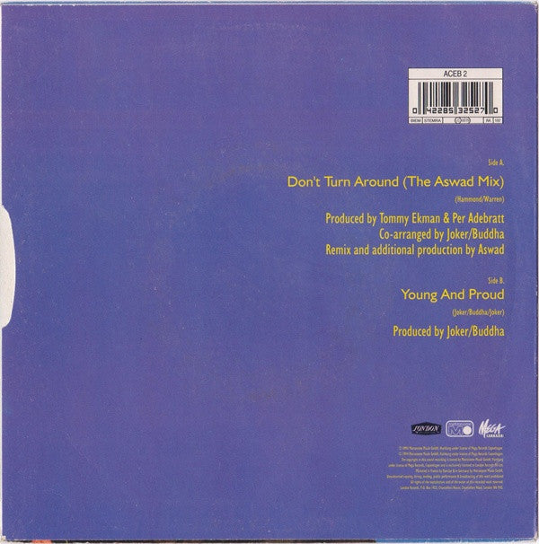 Ace Of Base - Don't Turn Around (The Aswad Mix) - Used Vinyl Record 7 image 2
