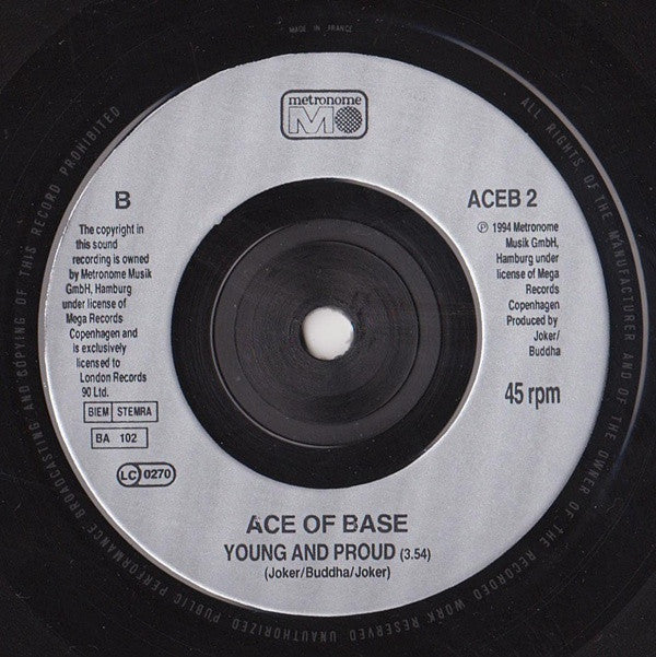 Ace Of Base - Don't Turn Around (The Aswad Mix) - Used Vinyl Record 7 image 4
