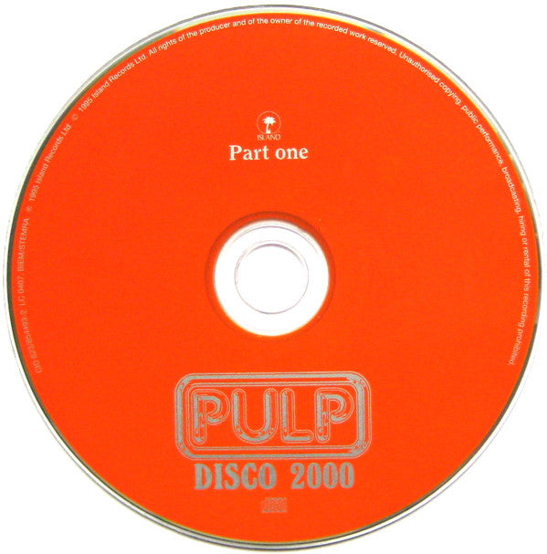 Pulp - Disco 2000 - Used CD image 8