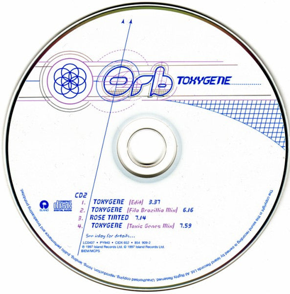 Orb - Toxygene - Used CD image 8