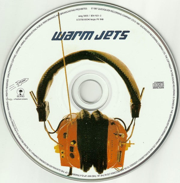 Warm Jets - Never Never EP - Used CD image 4