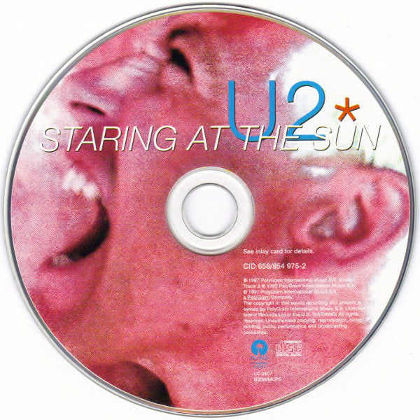 U2 - Staring At The Sun - Used CD image 3