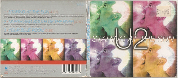 U2 - Staring At The Sun - Used CD image 5