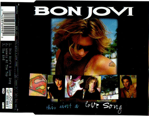 Bon Jovi - This Ain't A Love Song - Used CD image 2
