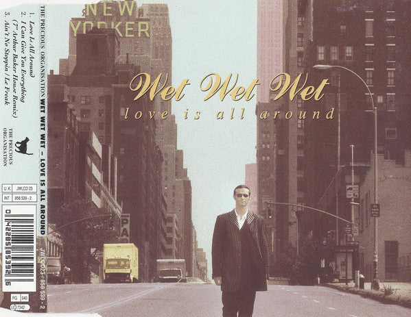 Wet Wet Wet - Love Is All Around - Used CD image 4