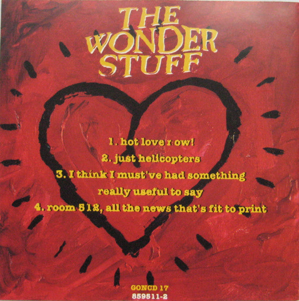 Wonder Stuff - Hot Love Now! E.P. - Used CD image 2