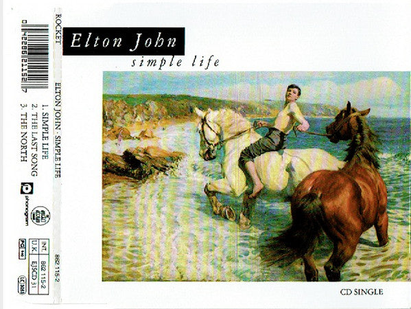 Elton John - Simple Life - Used CD image 2