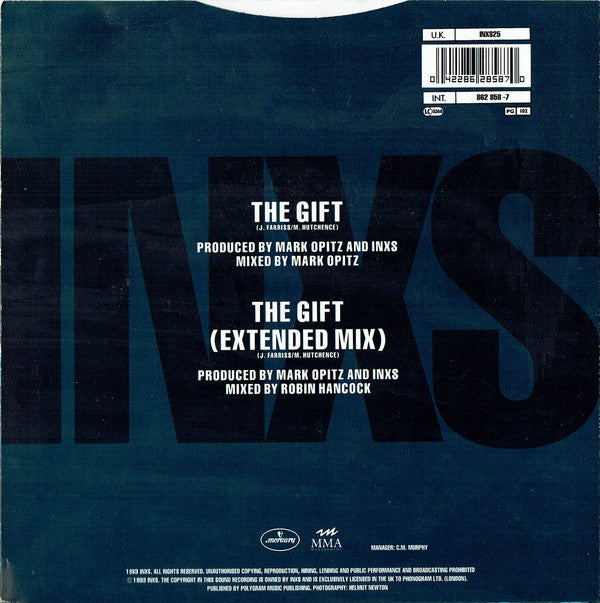 INXS - Gift - Used Vinyl Record 7" image 2