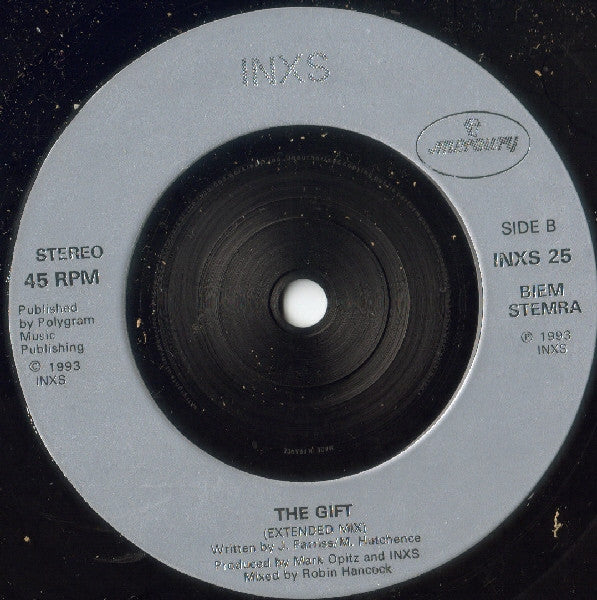 INXS - Gift - Used Vinyl Record 7" image 4