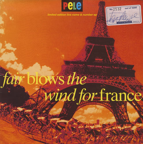 Pele - Fair Blows The Wind For France - Used Vinyl Record 10" image 1