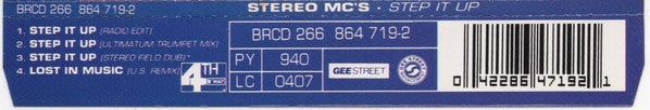 Stereo MC's - Step It Up - Used CD image 8