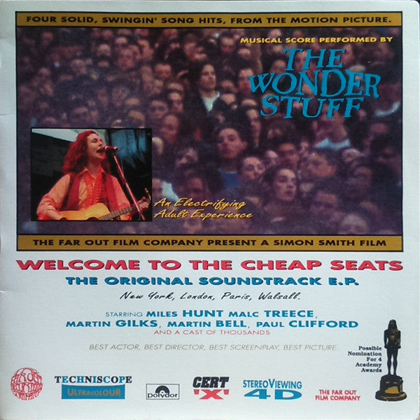 Wonder Stuff - Welcome To The Cheap Seats (The Original Soundtrack E.P. image 1