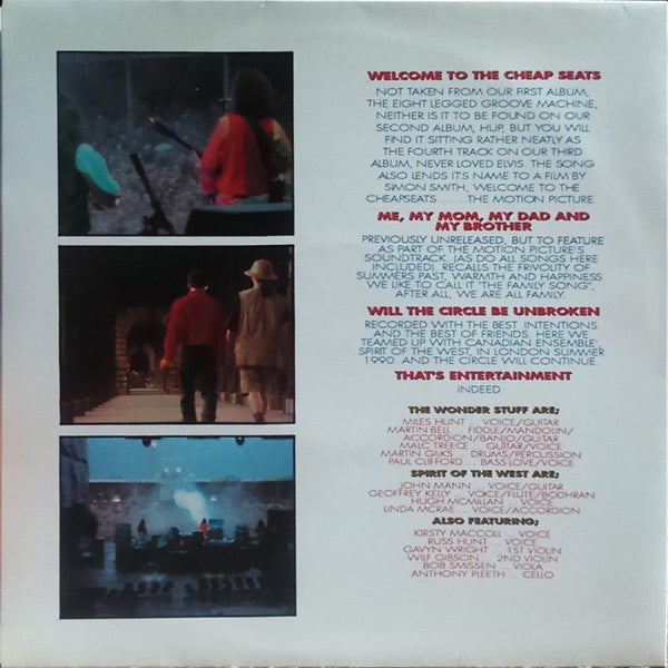 Wonder Stuff - Welcome To The Cheap Seats (The Original Soundtrack E.P. image 3
