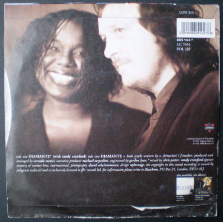 Zucchero - Diamante - Used Vinyl Record 7" image 6