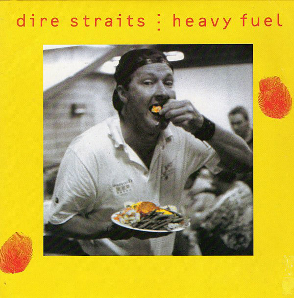 Dire Straits - Heavy Fuel - Used Vinyl Record 7" image 1