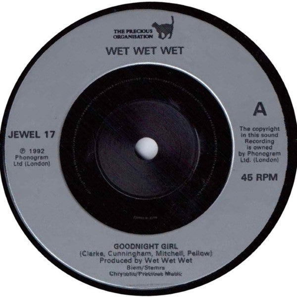 Wet Wet Wet - Goodnight Girl - Used Vinyl Record 7" image 7