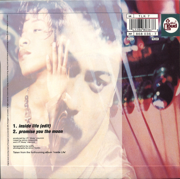Incognito - Inside Life - Used Vinyl Record 7" image 2