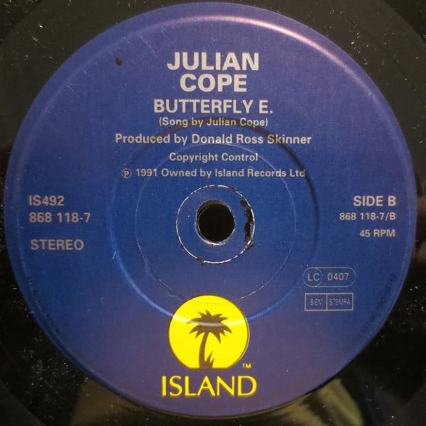 Julian Cope - East Easy Rider - Used Vinyl Record 7" image 8
