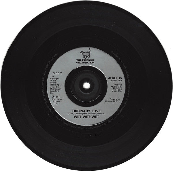 Wet Wet Wet - Make It Tonight - Used Vinyl Record 7" image 4