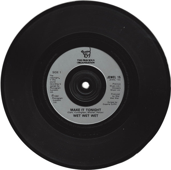 Wet Wet Wet - Make It Tonight - Used Vinyl Record 7" image 7
