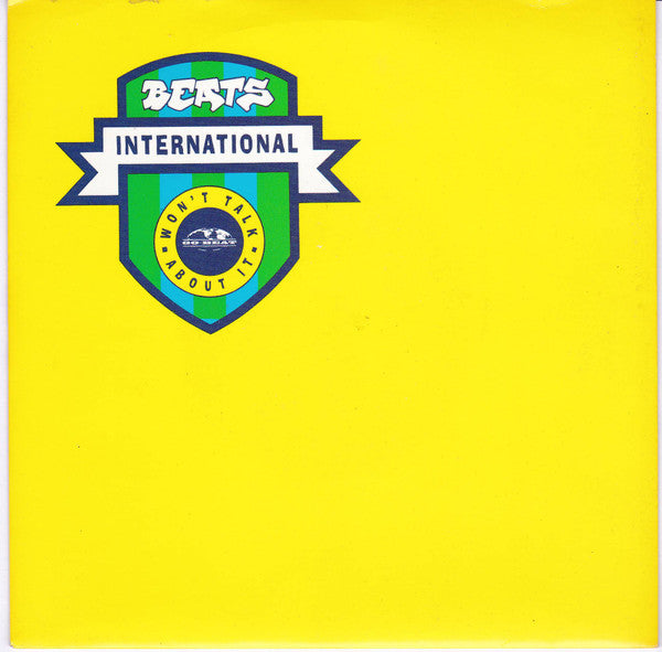 Beats International - Won't Talk About It - Used Vinyl Record 7" image 4