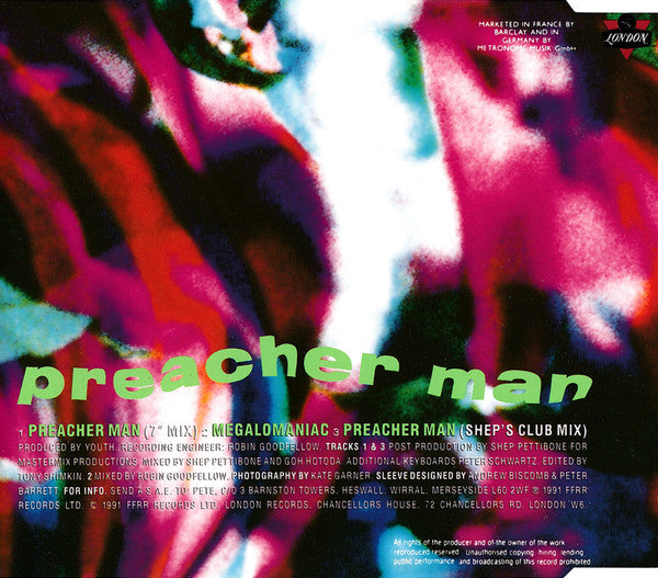 Bananarama - Preacher Man - Used CD image 2