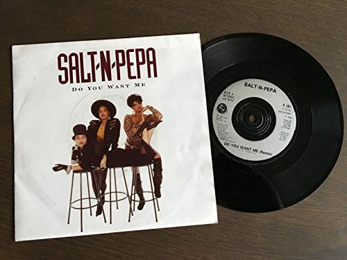 Salt 'N' Pepa - Do You Want Me - Used Vinyl Record 12" image 1