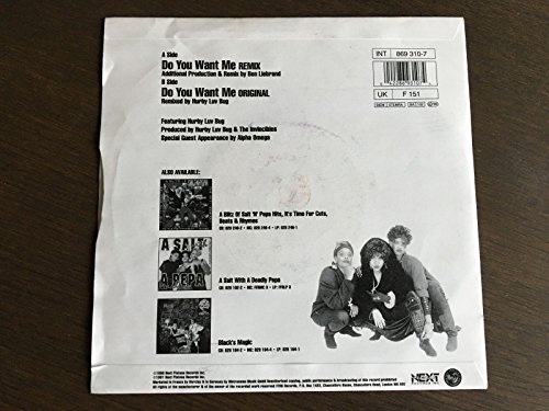 Salt 'N' Pepa - Do You Want Me - Used Vinyl Record 12" image 3
