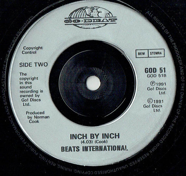Beats International - Echo Chamber - Used Vinyl Record 7" image 4