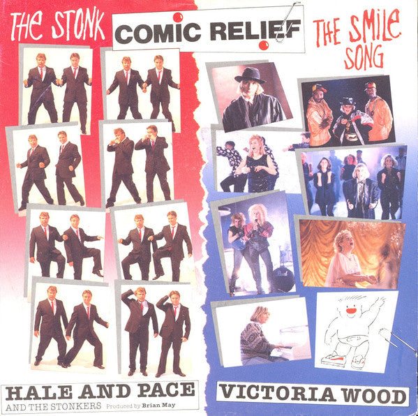 Hale And Pace - Stonk / The Smile Song - Used Vinyl Record 7" image 1